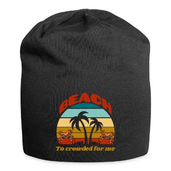 Crab Phobia - Jersey Beanie - black - Front