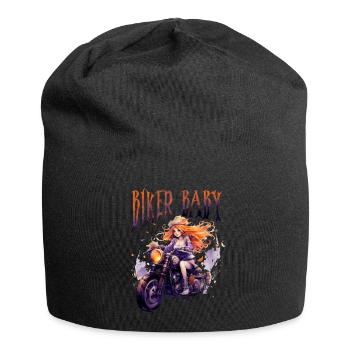 Halloween Pumpkin Horror - Jersey Beanie - black - Front