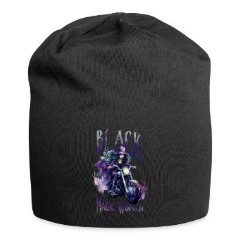 Halloween Pumpkin Horror - Jersey Beanie - black - Front