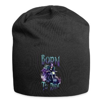 Halloween Pumpkin Horror - Jersey Beanie - black - Front