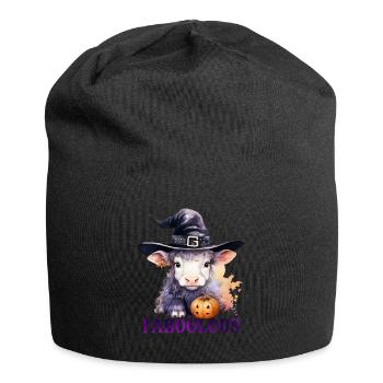 Halloween Pumpkin Horror - Jersey Beanie - black - Front