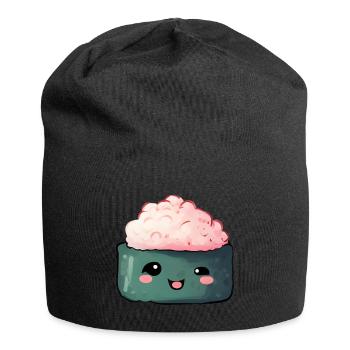Sushi - Jersey-Beanie - Schwarz - Vorne