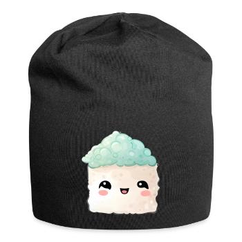 Sushi - Jersey-Beanie - Schwarz - Vorne