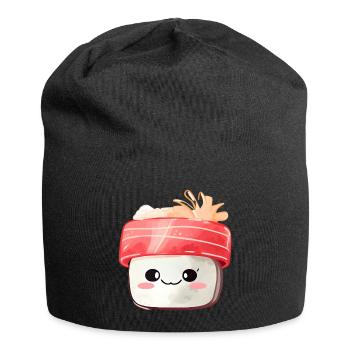 Sushi - Jersey-Beanie - Schwarz - Vorne