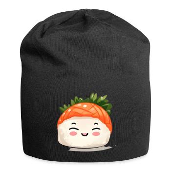 Sushi - Jersey-Beanie - Schwarz - Vorne