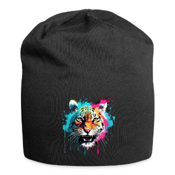 Tigre - Bonnet en jersey - noir - Devant