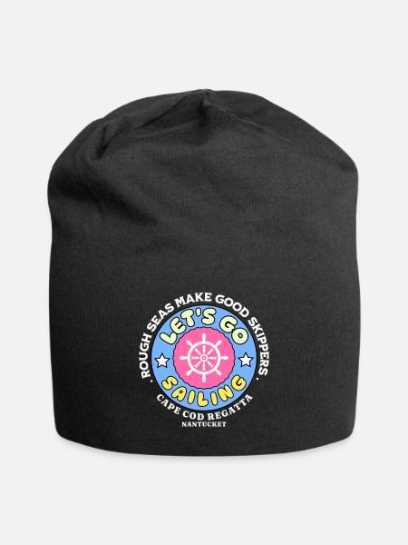 Let's go sailing - Bonnet en jersey - noir