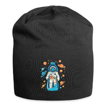 Astronaute de la Voie lactée - Bonnet en jersey - noir - Devant