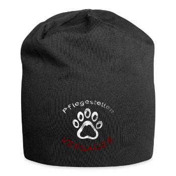 Pflegestellenversager - Jersey-Beanie - Schwarz - Vorne