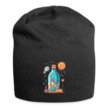 Astronaute de la Voie lactée - Bonnet en jersey - noir - Devant