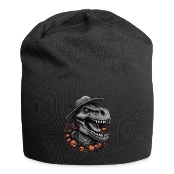 Dinosaur Halloween Cute Sour Disguise - Jersey Beanie - black - Front