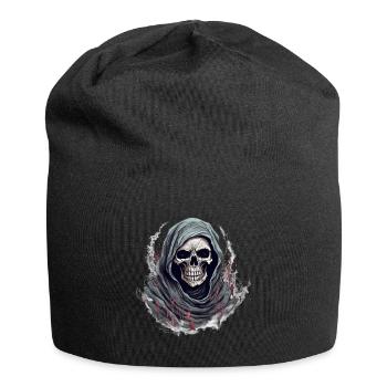 Déguisement de squelette d’Halloween - Bonnet en jersey - noir - Devant