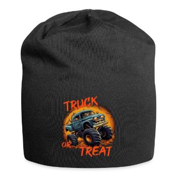 Camion ou friandise - Bonnet en jersey - noir - Devant