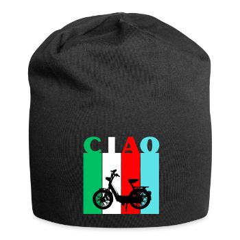CIAO - Jersey-Beanie - Schwarz - Vorne