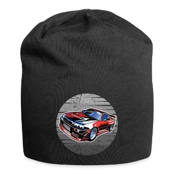 Jdm / Tuning / Turbocompresseur / Jantes / Chiptuning - Bonnet en jersey - noir - Devant