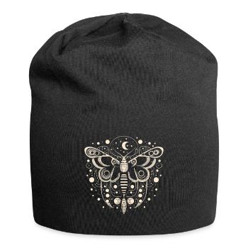 Papillon céleste - Bonnet en jersey - noir - Devant