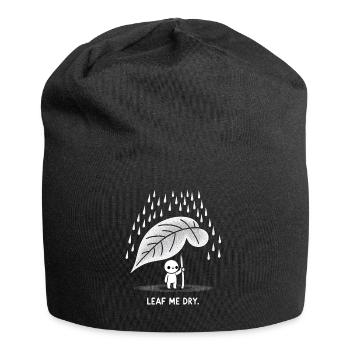 Leaf Me Dry - Bonnet en jersey - noir - Devant