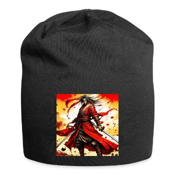 Krieger der Flammenklinge - Jersey-Beanie - Schwarz - Vorne
