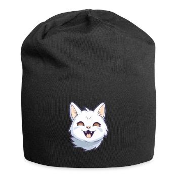 Brume australienne chat dessin animé aquarelle Clipart - Bonnet en jersey - noir - Devant