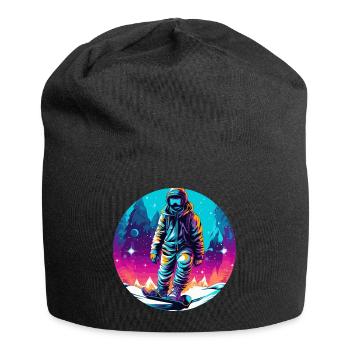 Snowboard ou ski puis après-ski - Bonnet en jersey - noir - Devant