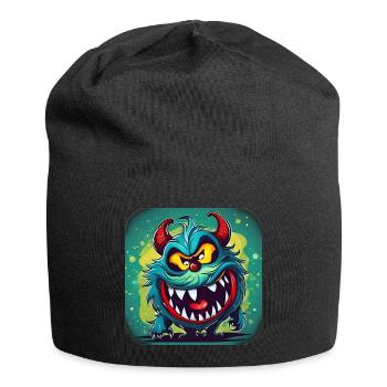 Cute little monster - Jersey Beanie - black - Front