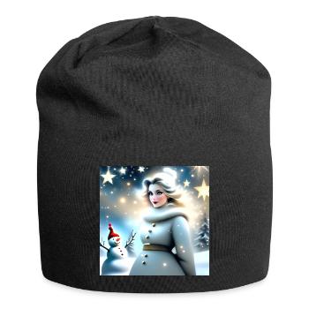Joyeux Noel #12 - Bonnet en jersey - noir - Devant