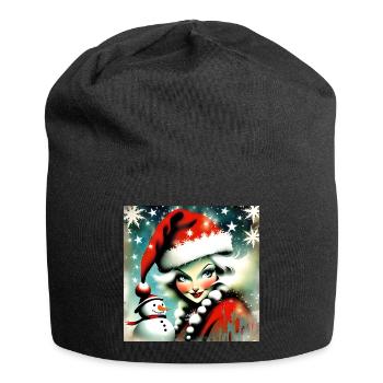 Joyeux Noel #15 - Bonnet en jersey - noir - Devant