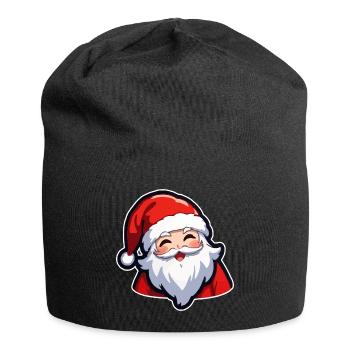 Santa Claus - Jersey Beanie - black - Front