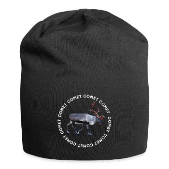 COMET - Jersey Beanie - black - Front
