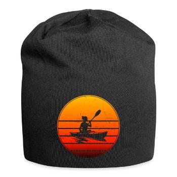 Kayak Homme Canoë Kayak Kayak Kayak - Bonnet en jersey - noir - Devant