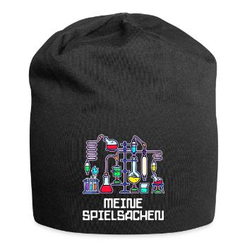 Job Wissenschafter Karriere Statement Vorgesetzter - Jersey-Beanie - Schwarz - Vorne