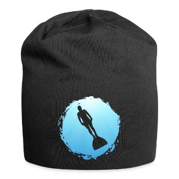 Plongée sous-marine Sports aquatiques Apnée Plongeur - Bonnet en jersey - noir - Devant