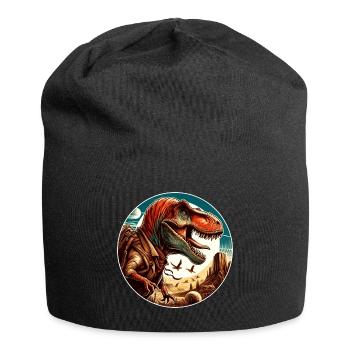 Dinosaur - Jersey Beanie - black - Front