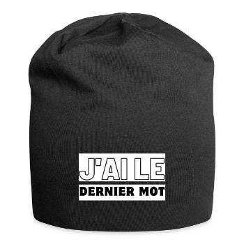 Duo Dominance Tees - Bonnet en jersey - noir - Devant