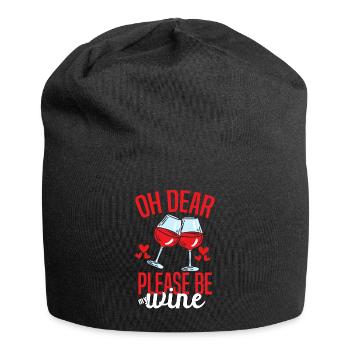Valentine Wife - Jersey Beanie - black - Front