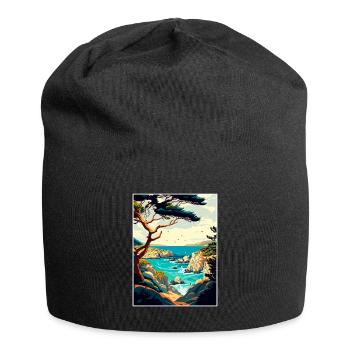 Point Lobos State Natural Reserve Kalifornien - Jersey-Beanie - Schwarz - Vorne