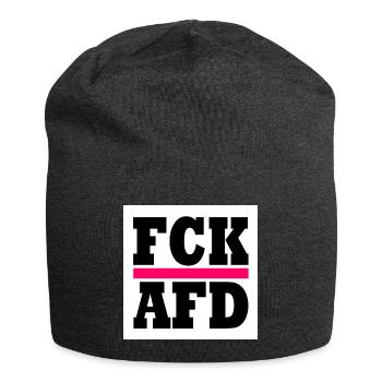 Fck afd - Jersey-Beanie - Anthrazit - Vorne