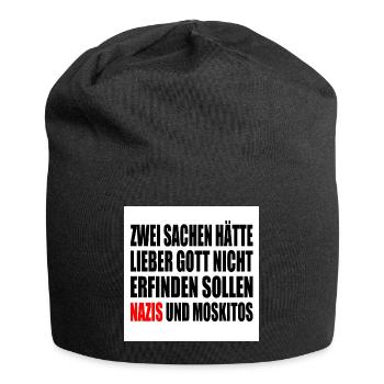 Fch nzs - nazis und moskitos - Jersey-Beanie - Schwarz - Vorne