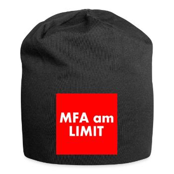Mfa am limit - Jersey-Beanie - Schwarz - Vorne