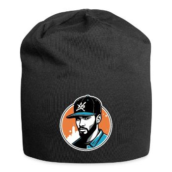 Logo Style Urban Design - Jersey Beanie - black - Front