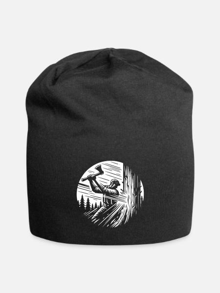 Lumberjack - Jersey Beanie - black
