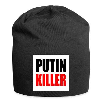 Putin killer - Jersey-Beanie - Schwarz - Vorne