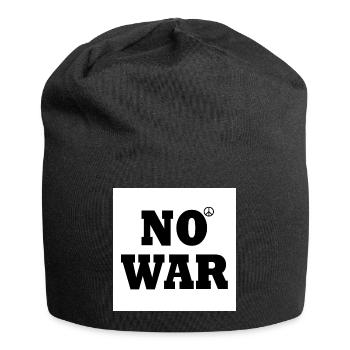 No war - Jersey Beanie - black - Front
