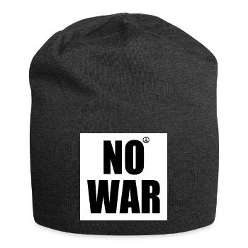 No war - Jersey-Beanie - Anthrazit - Vorne