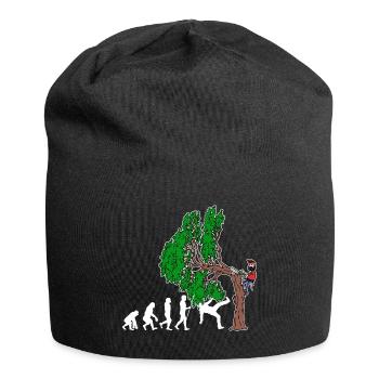 Arbre Evolution Woodwork bûcheron arbre cutter - Bonnet en jersey - noir - Devant