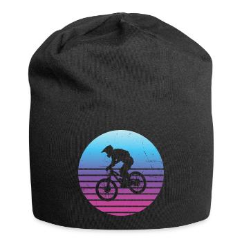 Radfahrer Radsport MTB Radfahren Mountainbike - Jersey-Beanie - Schwarz - Vorne