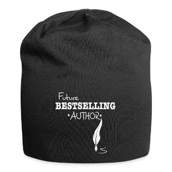 Future bestselling author - Jersey Beanie - black - Front