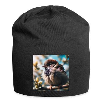 Moineau - Bonnet en jersey - noir - Devant
