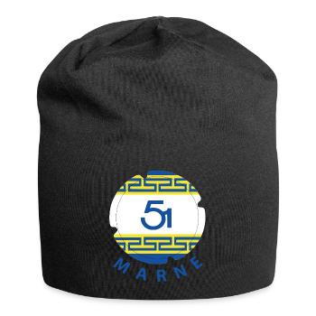 Marl - Jersey Beanie - black - Front