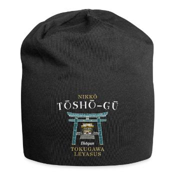 Nikko, Tosho-gu Shrine, 1st Shogun Honor, Japan - Jersey Beanie - black - Front
